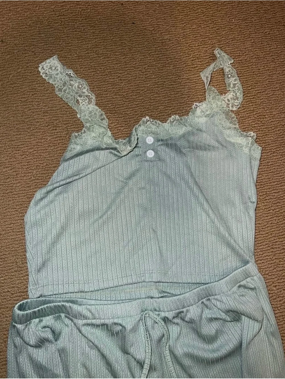 Sage green matching PJ sets